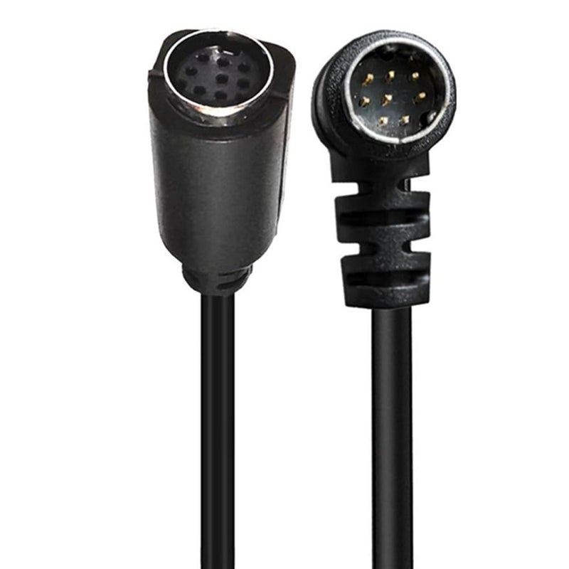 Seadream S-Video 8 Pin Mini DIN Angle Male to Female Extension Cable Mini Din 8 Pin 90 Degree Male to Female Extension Cable (6FT) - Image 1